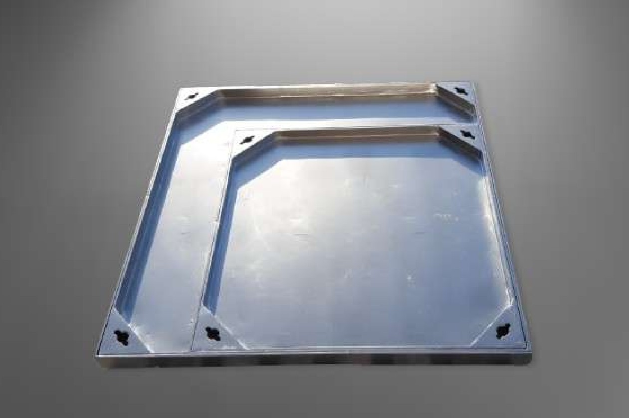 Aluminium double opening manhole cover – Alphatek UAE