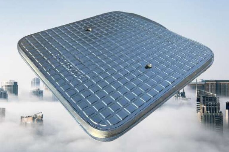 Aluminium solid top manhole cover – Alphatek UAE